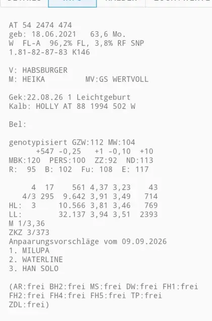 Verkaufe Fleckvieh-Zuchtstier
