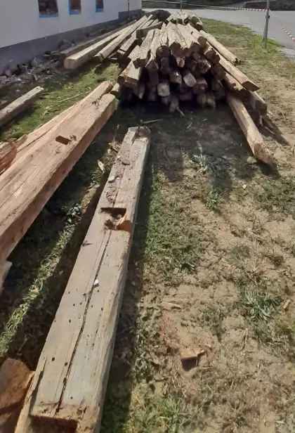 Bauholz als Brennholz