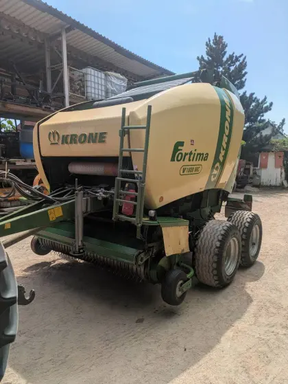Krone Fortima V 1800 MC Rundballenpresse Tandem