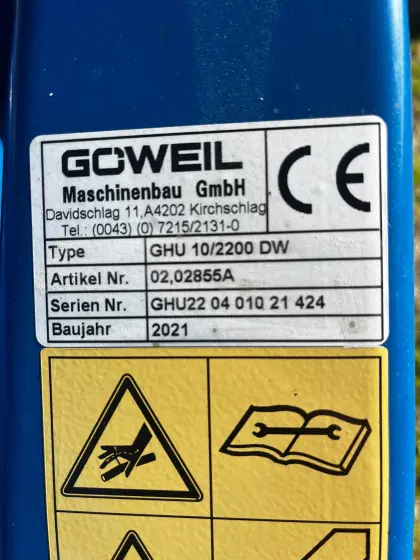 Göweil Kippmulde GHU 10/2200 DW