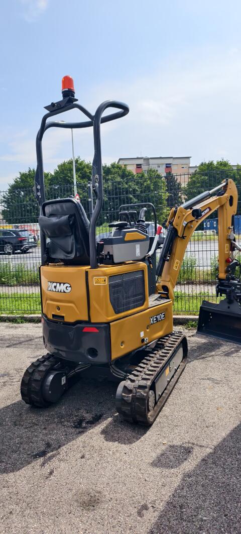 XCMG XE10E Minibagger, nur 15 Bstd.