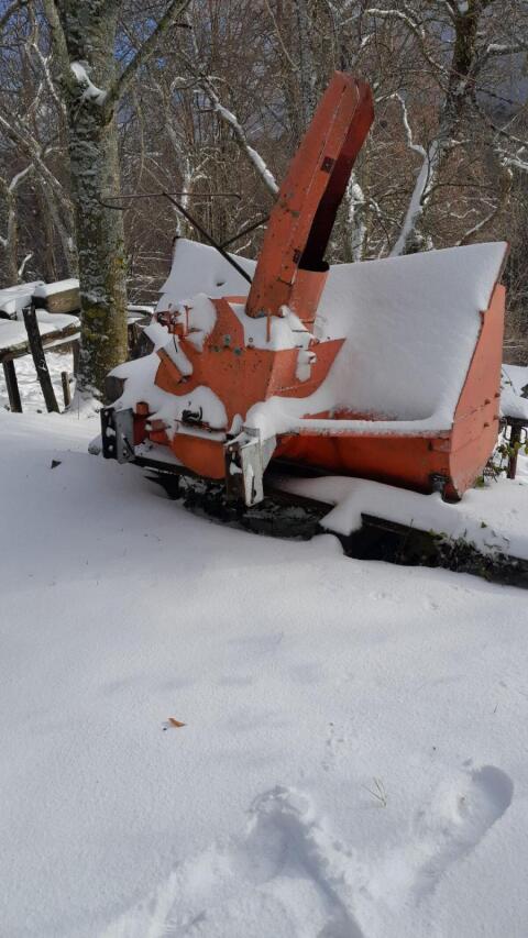 Eigenbau-Schneefräse