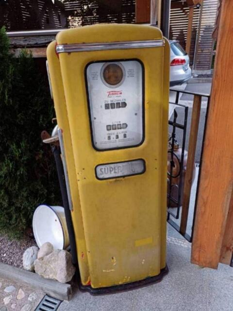 Suche alte Zapfsäule als Deko