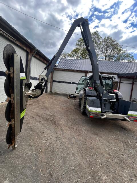 Greentec Spider 720-8 Auslegemulcher Astsäge