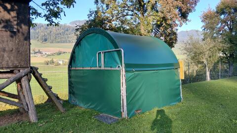 Weidezelt 3,6 x 3 m Stall, Schafstall, neuwertig