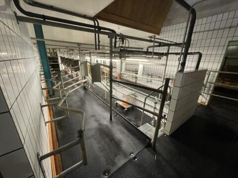2x5er, 2x7er Melkstand-System Happel, Milchtank 3.500 l