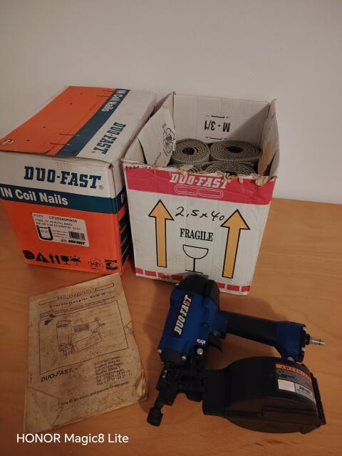 Duo Fast Druckluftnagelgerät RCN-70, blau