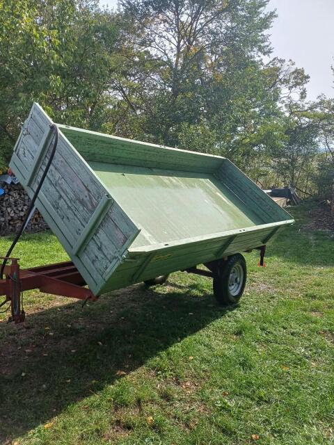 Brandtner Einachsanhänger, Kipper