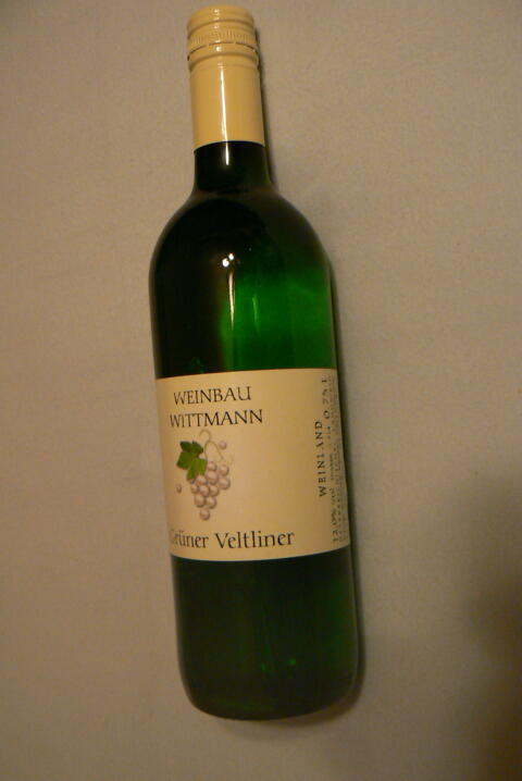 Grüner Veltliner, Landwein, für Glühwein je Flasche