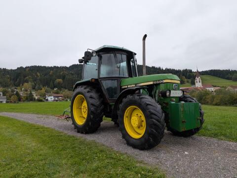 John Deere 2850 Allrad, 40 km/h Getriebe, 86 PS, John Deere 2850