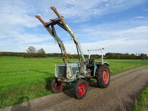 Hanomag Perfekt 401 Traktor, Stoll Frontlader, TÜV, fahrbereit, Hanomag Perfekt 401