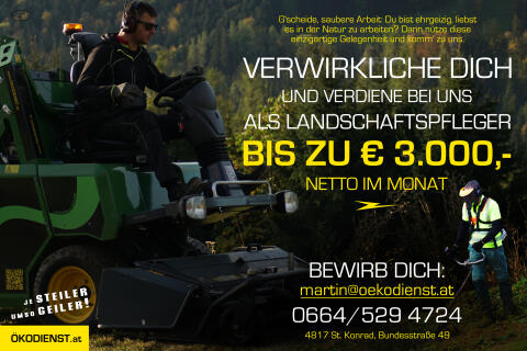 Landschaftspfleger gesucht!