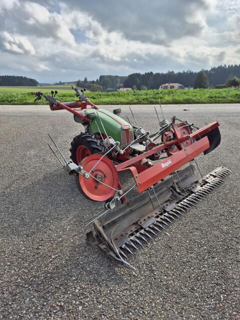 Rapid 505 Motormäher mit MAG 1040 SRLX