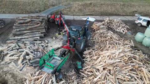 Holzspalten