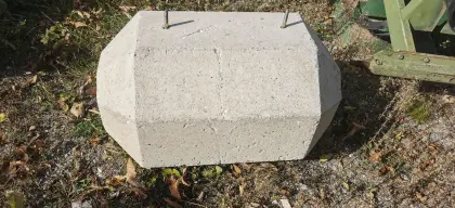 Front- oder Heckgewicht für Kat. 2 mit 450 kg