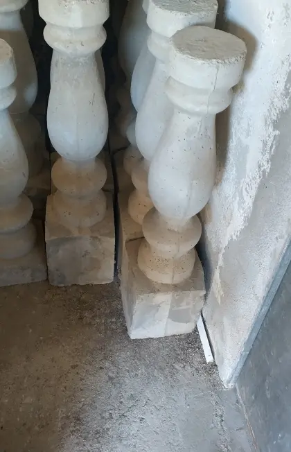 Beton-Säulen