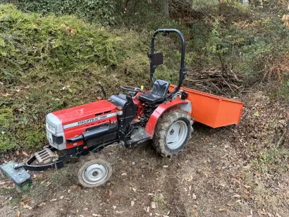 Klein-, Weinbergtraktor mit Straßenzulassung, Fieldtrac 180D
