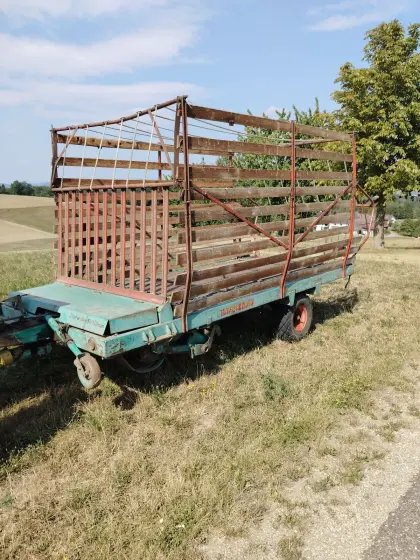 Steyr Hamster Ladewagen