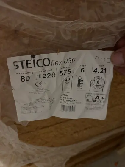 79 m² Steico Flex 038 8 cm
