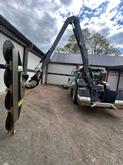 Greentec Spider 720-8 Auslegemulcher Astsäge