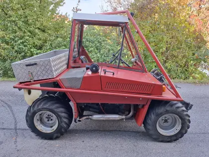 Mähtrac, ohne Anbaugeräte, Bucher TM 800