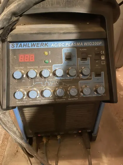 Stahlwerk Schweißgerät AC/DC, WIG AC/DC Plasma 200 P