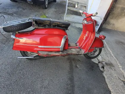 NSU 5 Sterne Roller mit Brandschaden zu verkaufen