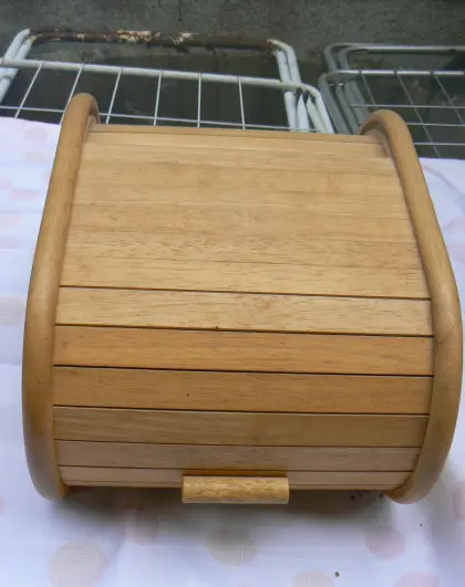 Holz-Brotdose, Jausenbox, sauber, dekorativ