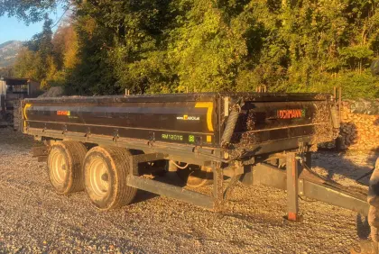 Lochmann RM120TG Tandemkipper 13 t Kipper Schotterklappe