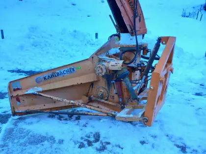 Verkaufe Kahlbacher Schneefräse