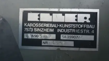 Unimog 421 Hardtop (Eller) Unimog 421