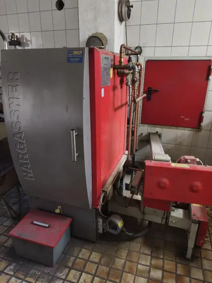 Hackgutheizung Hargassner WTH55/HSV50