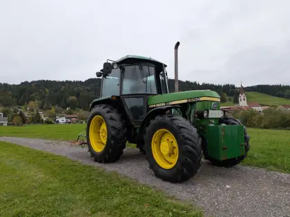 John Deere 2850 Allrad, 40 km/h Getriebe, 86 PS, John Deere 2850