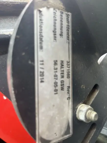Stoll Frontladerkonsole Lindner Geotrac 94