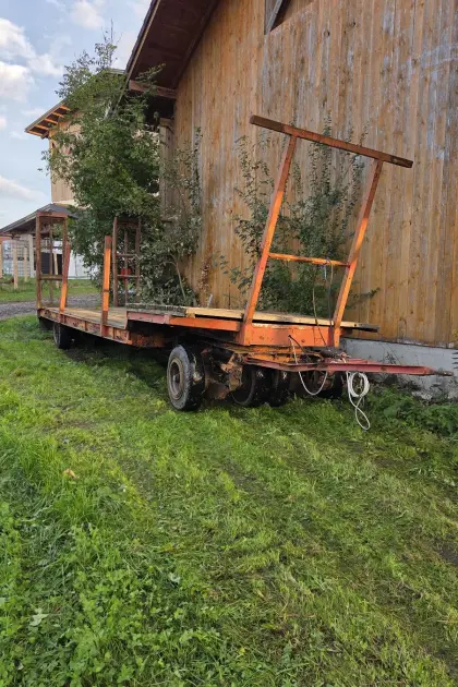 Tieflader, Ballenwagen