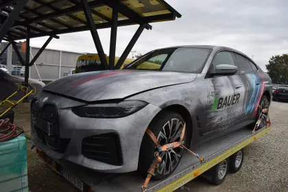 BMW i4 Grand Coupé 80 kWh Unfall