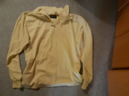 Odlo Fleece-Pullover, dünn, gelb