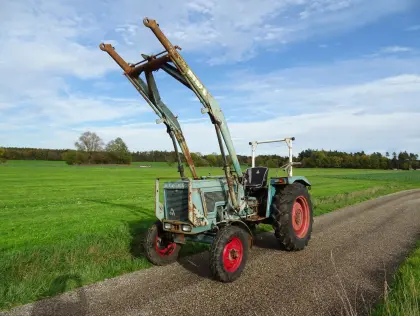 Hanomag Perfekt 401 Traktor, Stoll Frontlader, TÜV, fahrbereit, Hanomag Perfekt 401