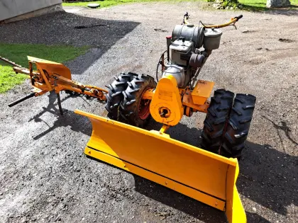 Rasant 120 cm Schneeschild 4-Takt Kombination