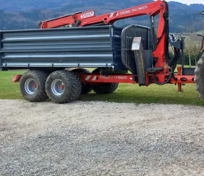 Stepa Rückewagen mit Kipperbrücke FKL 8,5 m