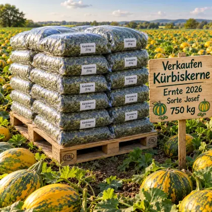 Kürbiskerne trocken