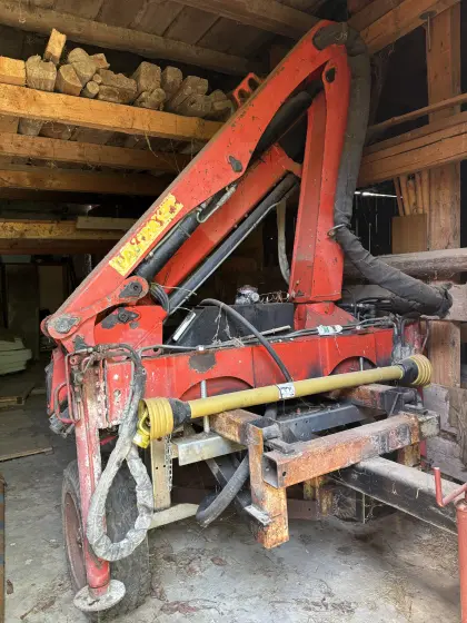 Palfinger PK 3.700 A mit Greifer