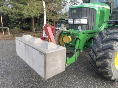 Verkaufe Beton-Blockgewicht adaptierbar 500 auf 1.000 kg