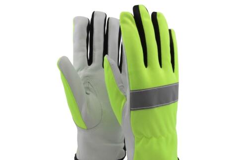 Straßenarbeitshandschuhe gelb, 120 Paar, Soft Touch Essential 1740