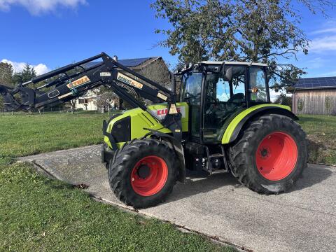 Claas Axos 320 CX mit Stoll Frontlader, 2.763 Bstd.