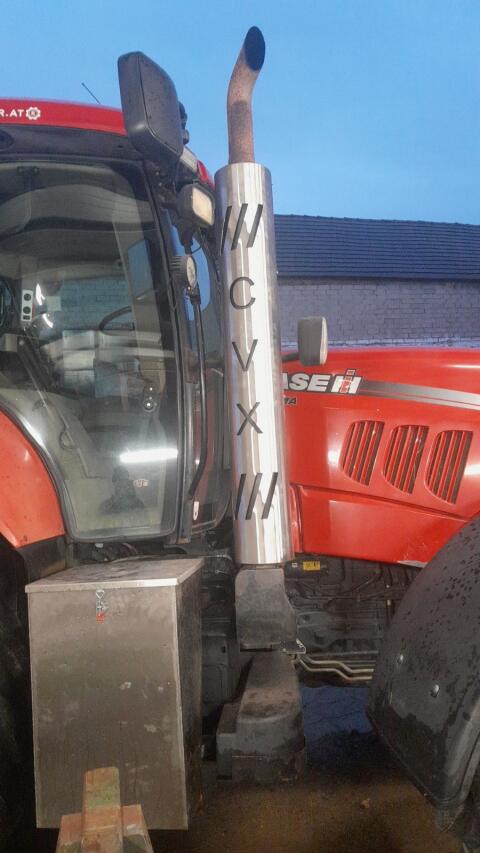 Steyr/Case Auspuffblende CVX