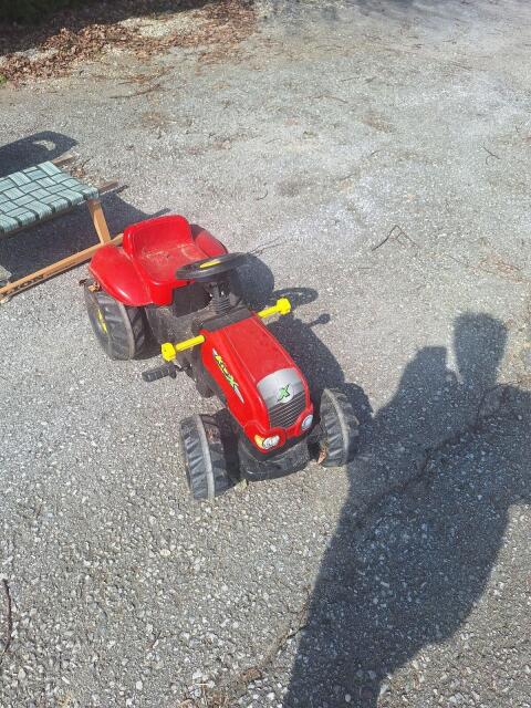 Tretraktor für Kinder