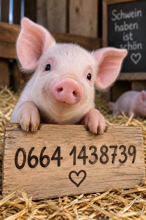Bio-Ferkel zu verkaufen