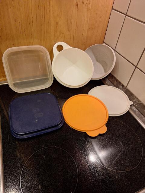 3 Tupperware-Dosen mit Deckel