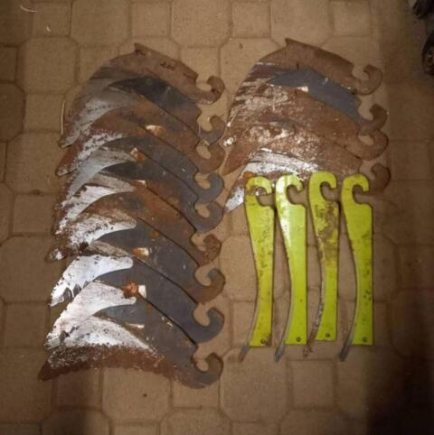 13 gebrauchte Rolland-Messer Claas Rundballenpresse